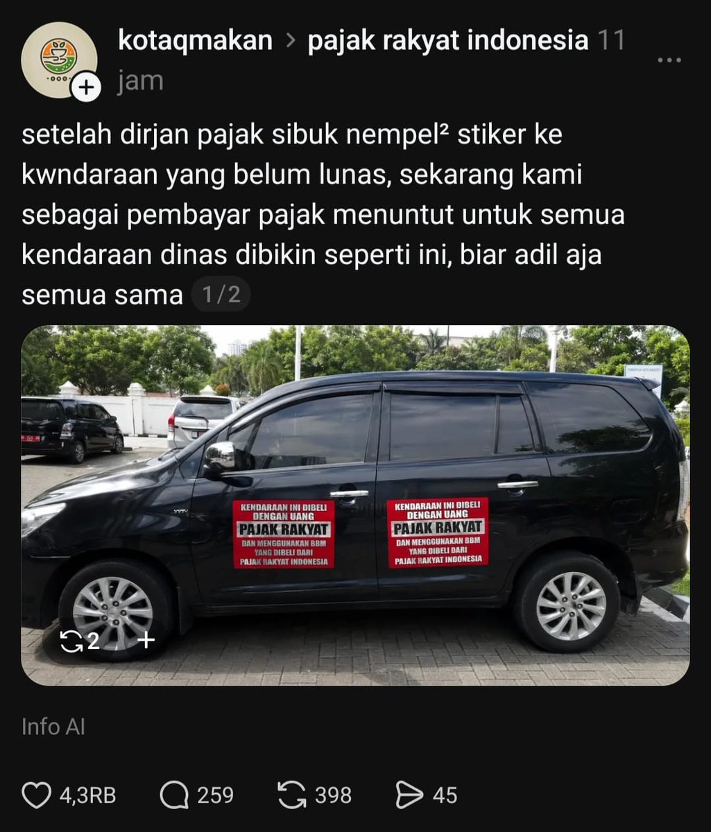 Piyusaja2's tweet photo. aku sih yes https://t.co/nD9W39N8Ba