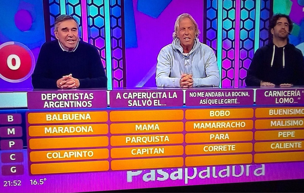 empoweredshee's tweet photo. que hace Fossaroli en pasapalabra y por qué no lo llevo a Franco https://t.co/wIXYn6kXvE