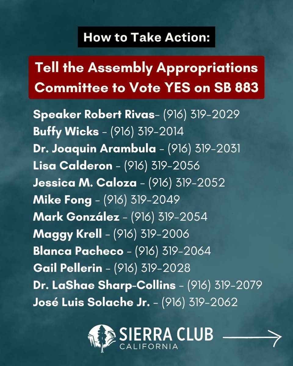 SierraClubCA's tweet photo. π¨ The Garden Grove chemical near-disaster was a wake-up call. SB 883 by @SenatorUmberg strengthens oversight of high risk chemical facilities to better protect communities, workers, and first responders. π Vote YES on #SB883. https://t.co/a9Blf6Mdek
