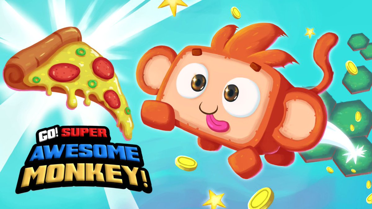 Go! Super Awesome Monkey! ~Wishlist on Steam tweet media
