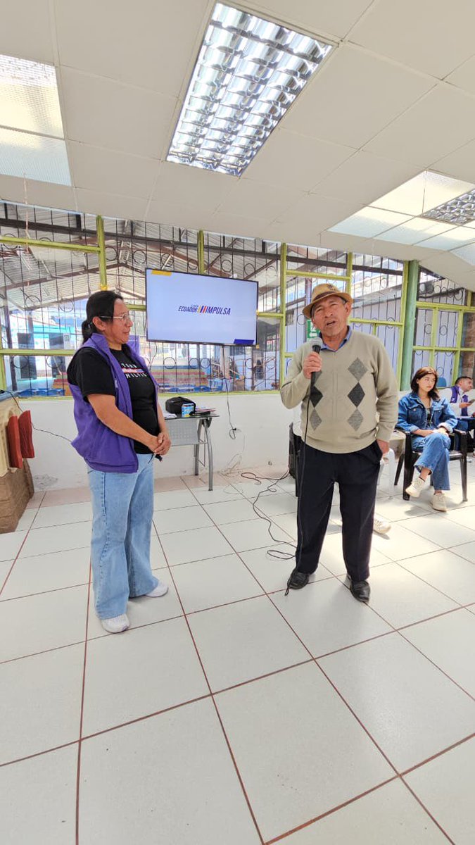 zona5MDH's tweet photo. 📍 #Guaranda | En el @DHumanoEc impulsamos #VocesEnAcción 🏡, un espacio de diálogo donde escuchamos necesidades y propuestas de familias usuarias para fortalecer los servicios en territorio. 💜 ¡Cada voz cuenta y transforma vidas! 🇪🇨

#MDHenTerritorio #GobiernoDelEcuador https://t.co/JC7ppmCHv5