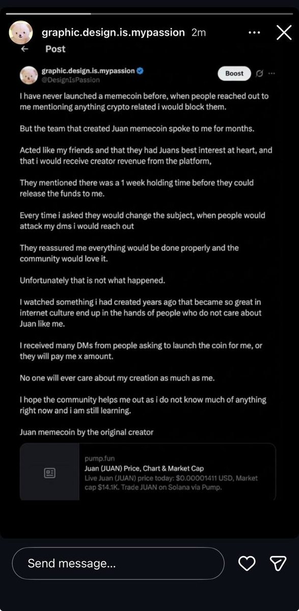 DesignIsPassion's tweet photo. My only instagram is 

https://t.co/kl4YHk8q0f

The first ever Juan post is on there

https://t.co/YrbcjYROyD https://t.co/GZnCO3Zqke