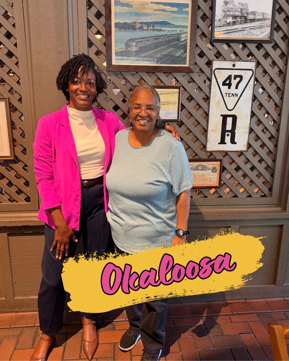 AngieNixon's tweet photo. My first stop in the Panhandle today: Crestview in Okaloosa County. One of the highlights of this tour is meeting with Floridians in their communities. I'm grateful for the opportunity to hear their stories.
#Okaloosa #Crestview #Florida #AngieforAll https://t.co/TfMPPITwmZ