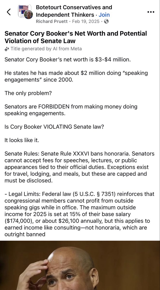 pbouth's tweet photo. @CoryBooker YOU have some explaining to do!!!! https://t.co/dyjvuCUtQm