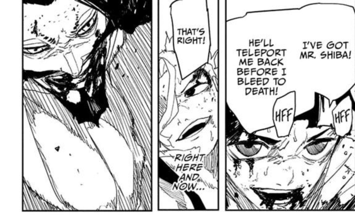 snurflesquinch's tweet photo. in retrospect the rakuzaichi mustve been fucking traumatic for shiba because all of a sudden hakuri is in exactly the same position he was in on irishima, with every single life staked on him fuckkkm https://t.co/jB7ELFfyLz