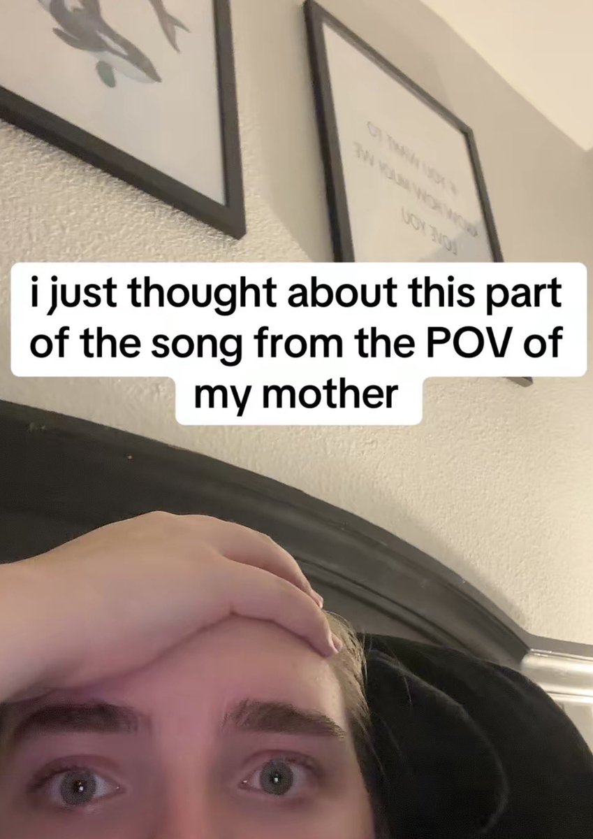 chaeryliv's tweet photo. someone on tiktok just said to think about this lyric but in your own mother’s pov and i genuinely feel sick to my stomach https://t.co/H7qNKWOhW6