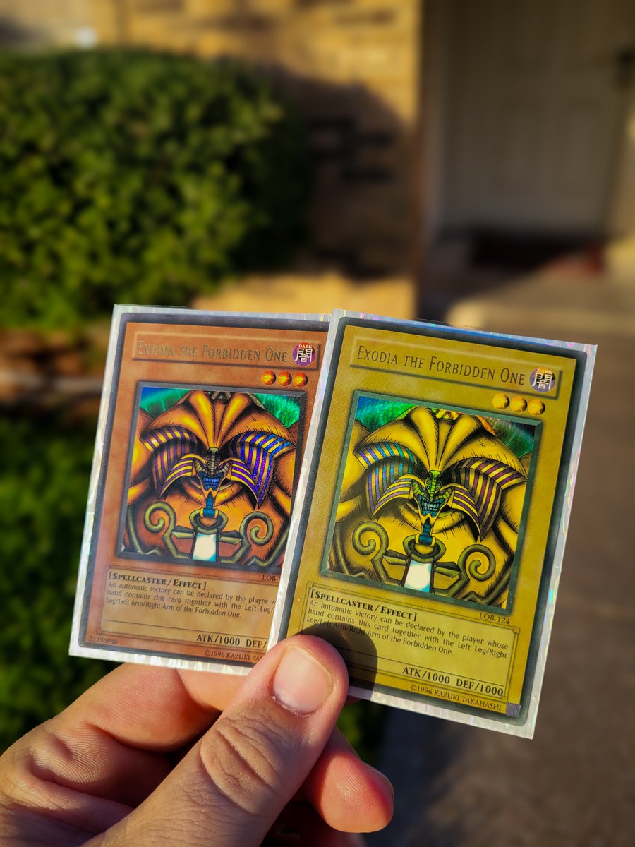 Wavy Exodia. Maybe one day I'll be able to get a Wavy faded 1st