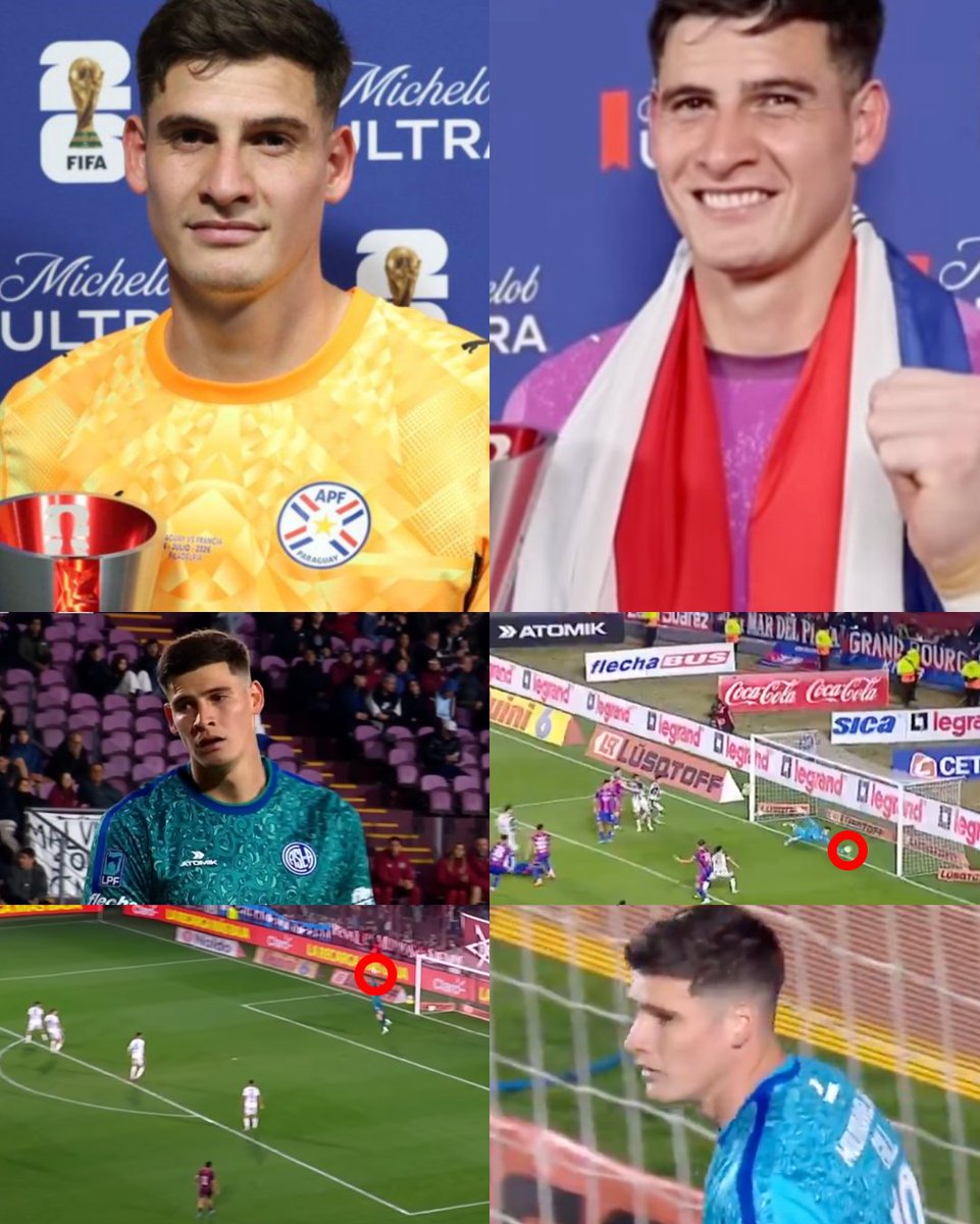 InvictosSomos's tweet photo. Lo de Orlando Gill en la pasada Copa del Mundo no fue ninguna casualidad. El portero paraguayo simplemente está INTRATABLE. En su primer partido desde que volvió a San Lorenzo, firmó ¡¡9 ATAJADAS!! ante Lanús. Y hoy fue la razón por la que El Ciclón sostuvo el triunfo ante Gimnasia de Mendoza con ¡¡3 ATAJADAS!! para colgar el cero en su portería. 

No tardaremos mucho tiempo en verlo dar el salto a Europa. Es una locura lo que está atajando el guardián de La Albirroja.

 MODO MURALLA ACTIVADO.