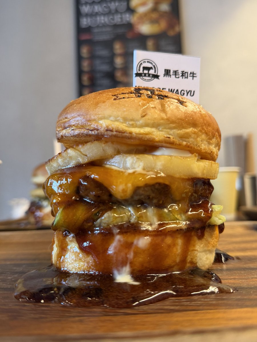 www_k_station's tweet photo. Kuroge Wagyu burger 🍔✨, great before or after teamLab Kyoto.
Reservations are recommended during busy periods: https://t.co/cdOSrGoi7P
#kyoto #teamlabkyoto #wagyu https://t.co/S5Fo4orMAo
