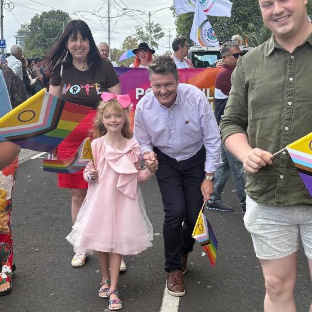 FreedomAus80100's tweet photo. Rule 3: Never trust anyone who takes his kids to Trans parades https://t.co/giy4Ux9krt