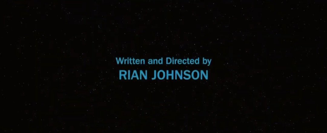 anabelle_dawn's tweet photo. the only "written and directed by" credit for a star wars film that ISN'T george lucas BTW https://t.co/Efi2Xx6ePD