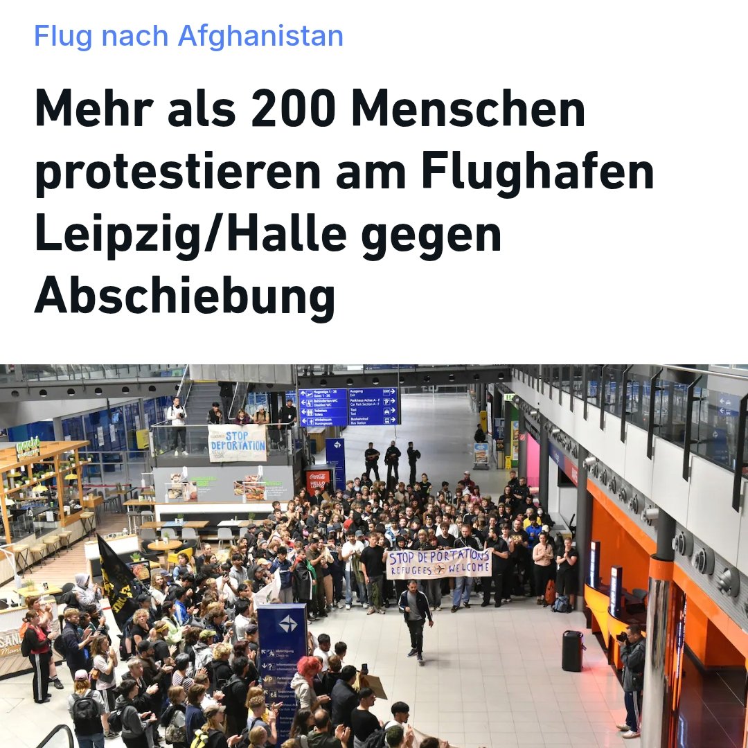 Staatsfaint's tweet photo. 260 linksgrünbunte Angehörige der Migrantifa protestieren gegen die Abschiebung von Schwerstkriminellen nach Afghanistan. 
Darunter Vergewaltiger und Kindrschänder.
Begründung: Ihnen droht Gefahr dort. 

Was stimmt mit denen nicht? https://t.co/XuqW9ZfZZC