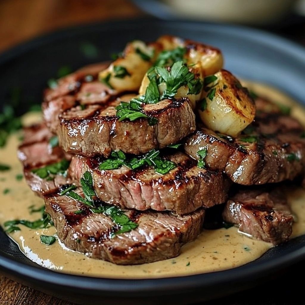 NThanh86518's tweet photo. Grilled Beef Medallions with Garlic Cream Sauce - flavorful beef paired with herbs and a rich, creamy garlic sauce! 🍽️🌿
      #BeefDinner
      #GarlicCreamSauce https://t.co/ekMUjOchea