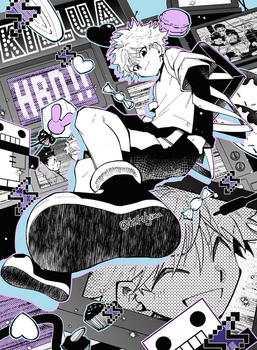 K_Kohjima's tweet photo. #今月描いた絵を晒そう
まだまだH×H https://t.co/ygzizXvS16
