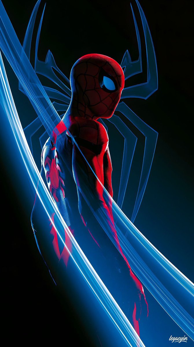 Pulaxki's tweet photo. Spider Man https://t.co/sIO9e7rUvE