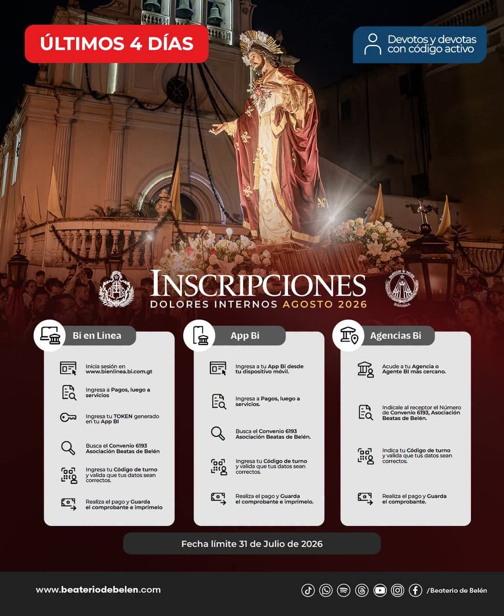Fervortradicion's tweet photo. [ Información ]

Beaterio De Belén https://t.co/aAVbDpwIlw