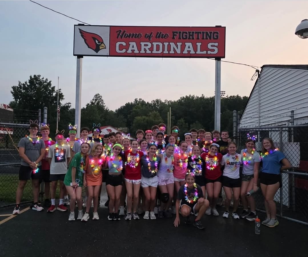 CanfieldLocalSD's tweet photo. The rain didn't stop the fun for our runners! Another great night at cross country camp! https://t.co/XLEI0RZH3O