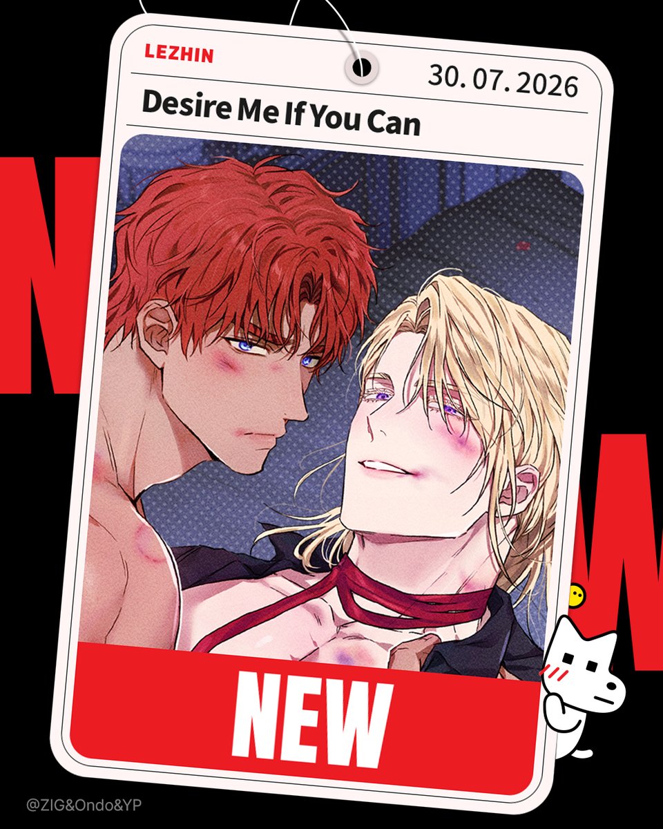 LezhinTH's tweet photo. ผมมาตามหาคนที่ช่วยชีวิตผมไว้... 😎
❤️‍🔥 <Desire Me If You Can> 💘

📌 30.07.2026

#DesireMeIfYouCan
#อัพทุกวันพฤหัส
#BL #Yaoi #Manhwa
#OnlyLezhinTH #LezhinTH https://t.co/WUasmmsNJz