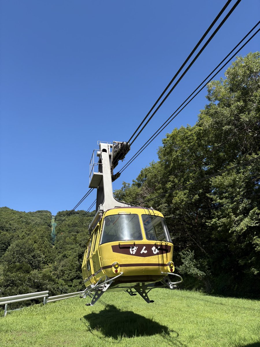 hodoropeway's tweet photo. おはようございます☀️
2026年7月29日10:00 現在    
宝登山の天気は・・・晴れ
山麓駅の気温は29.2度🌡️
10時から15分間隔の運行です🚡
本日 最高気温は、35℃予報です🌞
こまめな休憩 水分補給で、熱中症等に気をつけて、お出掛けください😃
📷 山麓駅ホーム ばんび号車
#長瀞町 #イマソラ https://t.co/OFO7Bc7fPQ