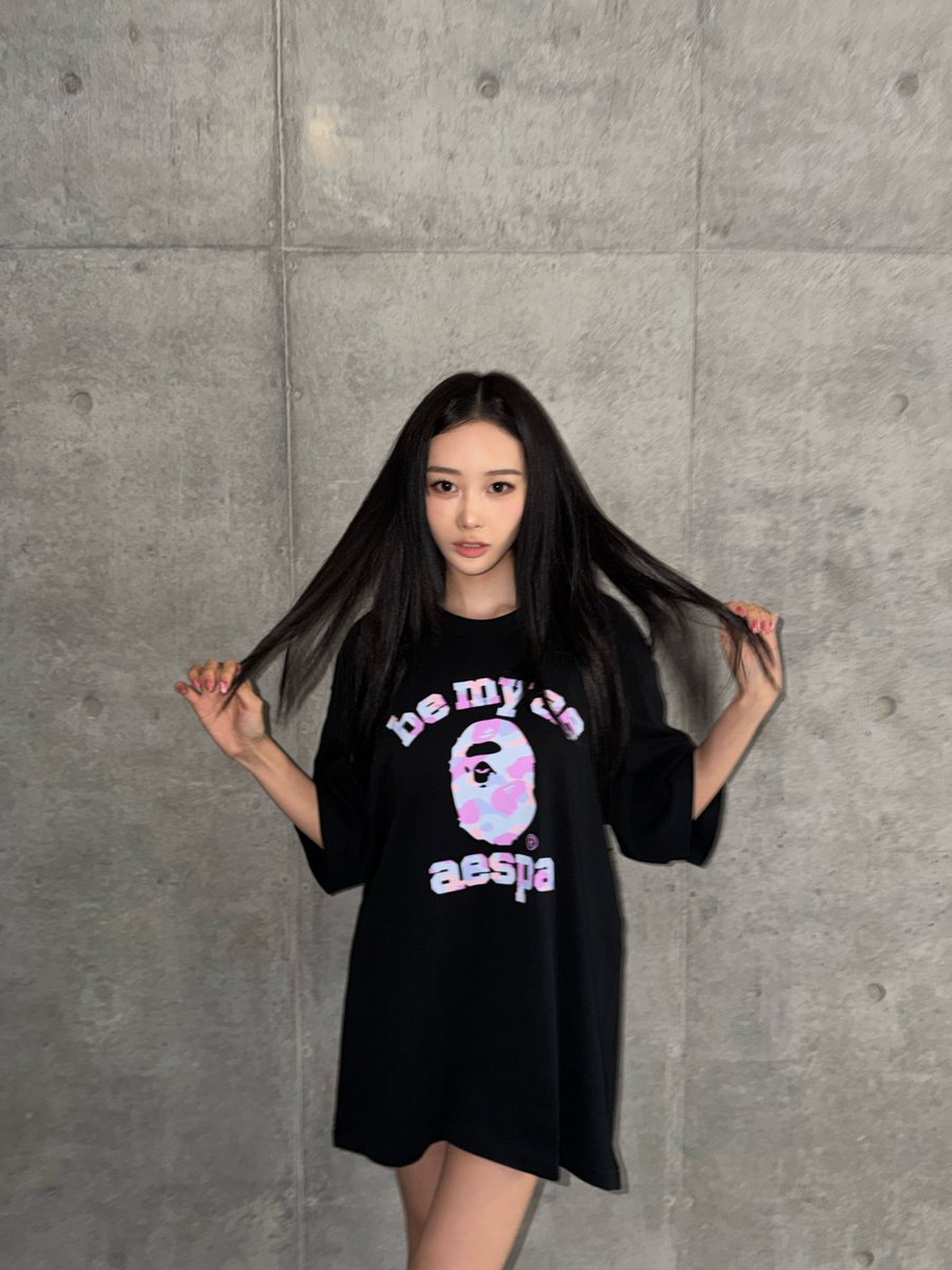 aeriminded's tweet photo. 260729 aespa x BAPE

#GISELLE #지젤 #ジゼル https://t.co/A08zdLaBRc