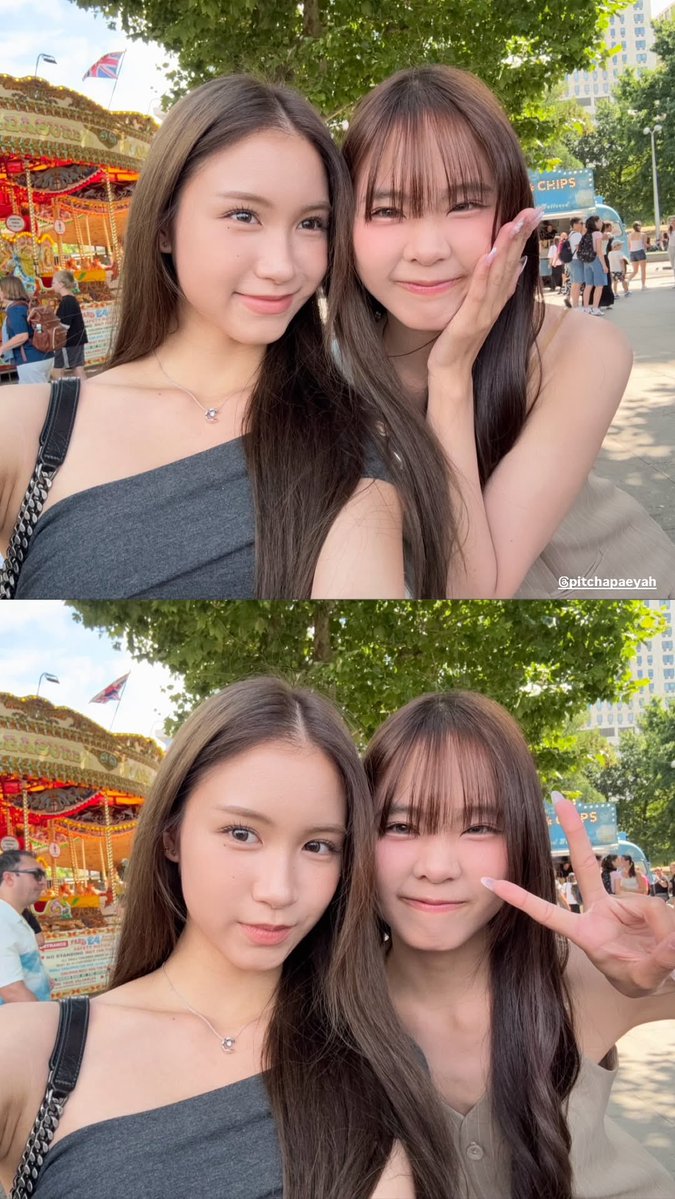 morgorgor4848's tweet photo. ห้ะ มิชาไปเจอกับปาเอญ่าที่ลอนดอนหรอ
โลกกลมมาก5555544444455

#MichaBNK48 #pitchaPaeyah https://t.co/Mg0d6BmvFW