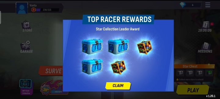 Vantatg's tweet photo. 🏆 Top Racer Rewards await. 
Finish among the Top 10 each week to earn exclusive prizes and prove your driving skills.
 Every position matters, so stay focused, keep climbing the leaderboard, and secure your spot before the weekly reset. 🚗 https://t.co/cjaUFyAigo