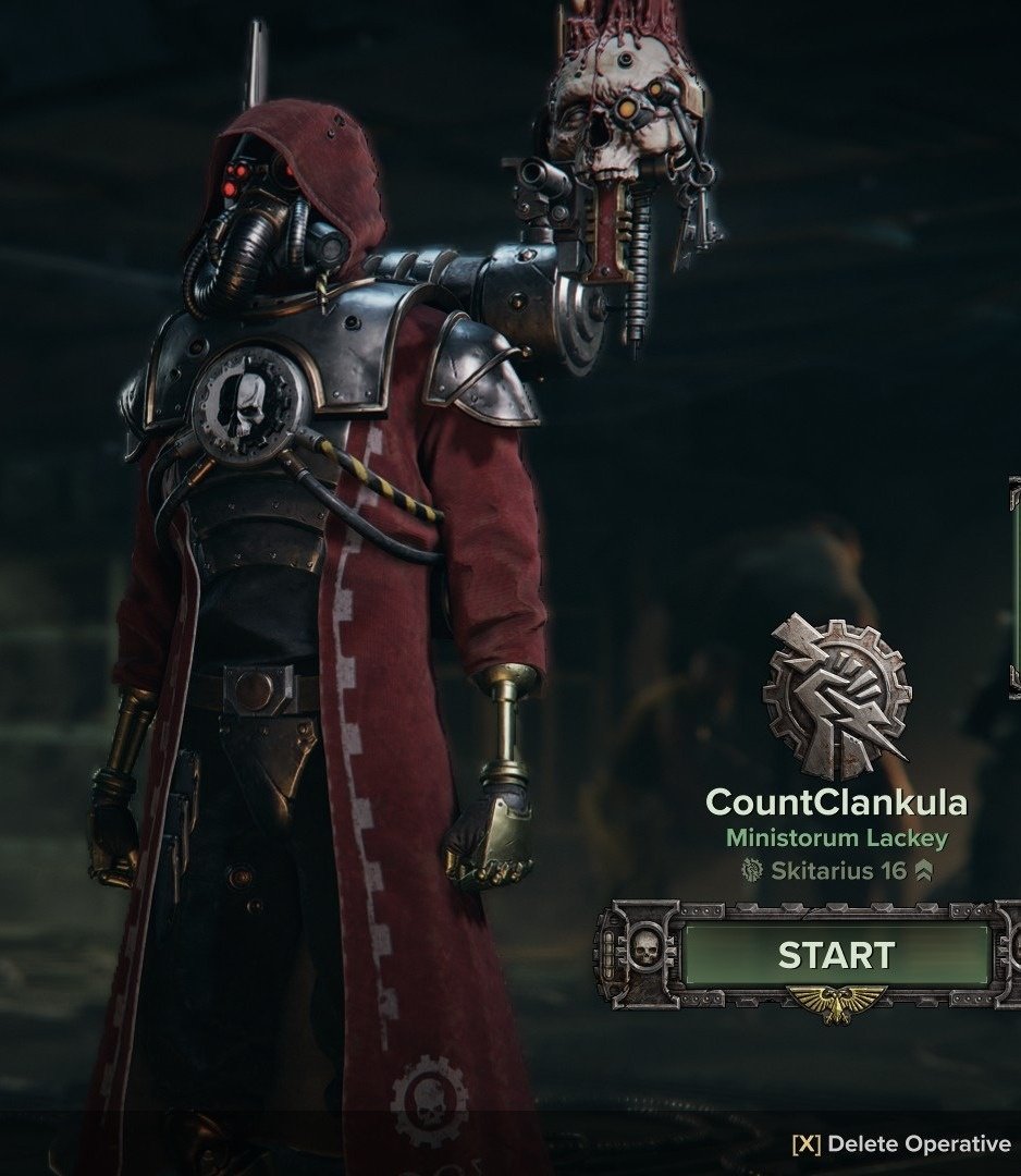 Names of Darktide tweet media