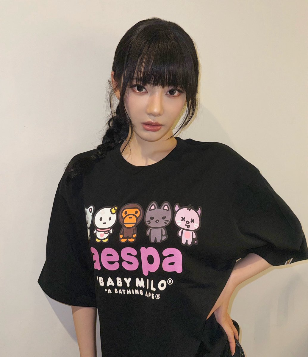 aespapic's tweet photo. aespa x BAPE https://t.co/OENpblSiJH