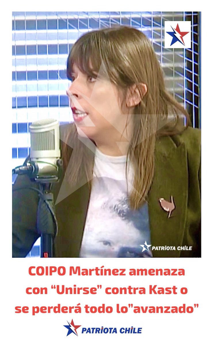 Soubirous_33's tweet photo. 🔴 URGENTE | Patriotas, La Regalona del Rancho, CAPIBARA Martínez, está amenazando; avísenle que esta ves NO LE SALDRÁ GRATIS. El PC y FA, son Los autores del estallido DELICTUAL. ¡Cuidado! COIPO, un segundo estallido NO lo vamos a permitir. RT @contimartinez https://t.co/skN7Pva0hk