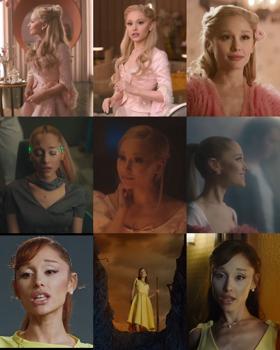 ArianatorFallen's tweet photo. Glinda to Peaches to Pepper https://t.co/X1uQiV0J7F