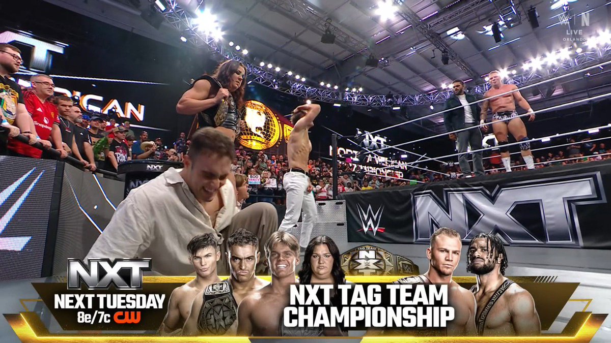 SKWrestling_'s tweet photo. Mason Rook goes after Kam Hendrix after the match. 
Meanwhile The Vanity Project try to attack Myles, but Tavion makes the save.
#WWENXT https://t.co/Ghm7iI6ES9