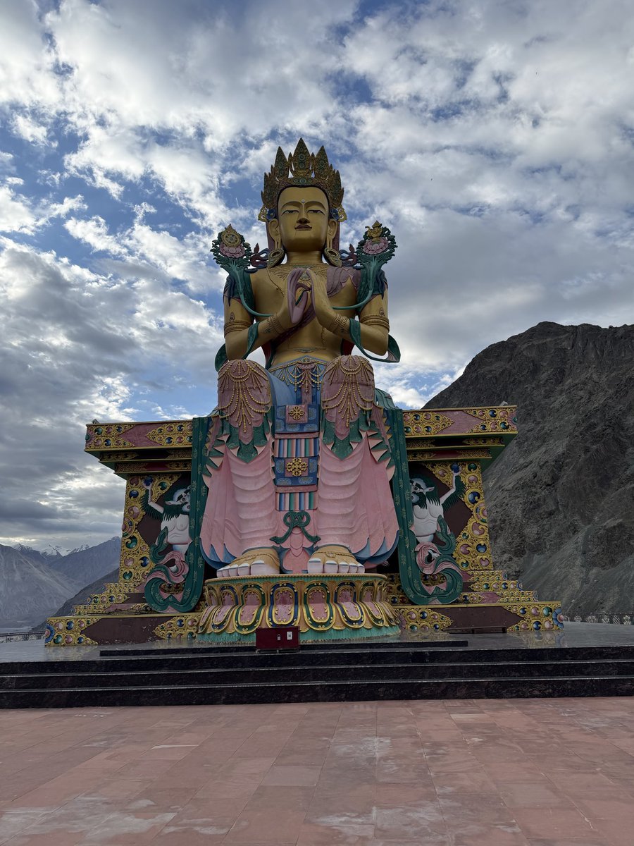 CETMoorthy1's tweet photo. At Disket Monastery . https://t.co/flOAF4f1xN