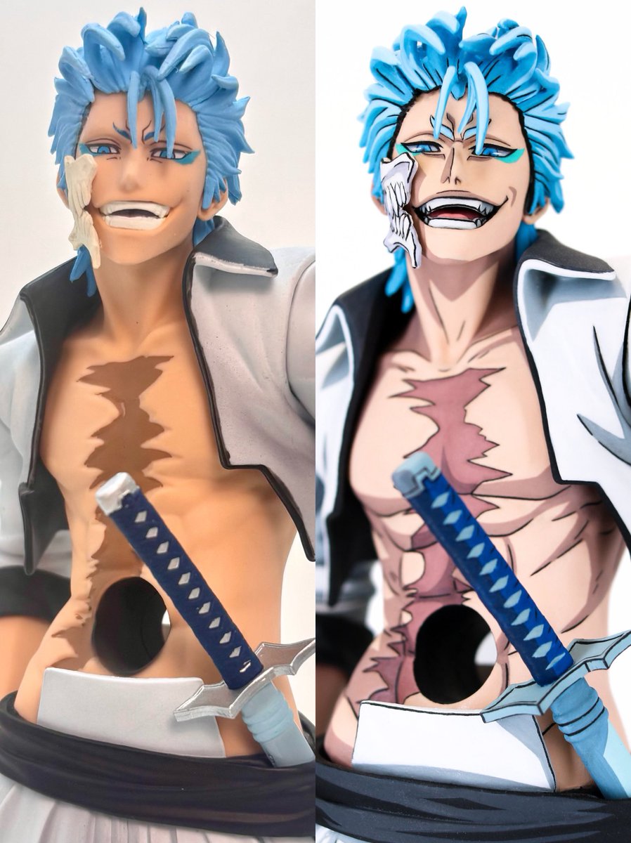 yuuchi5555's tweet photo. 後２ヶ月で塗装歴３年目を迎えるけど、顔を描き直す事に関しては今年１年でだいぶ上達したかも知れん🤔

後は塗装が上手くなれば😮‍💨 https://t.co/iZz4SHsO9U