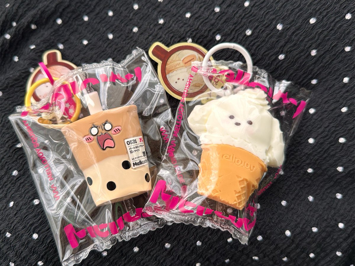 karikari5050's tweet photo. タピオカ🧋お譲りいただいたおかげで揃いました🤍カワイイ💖 https://t.co/KIyFrMYncT
