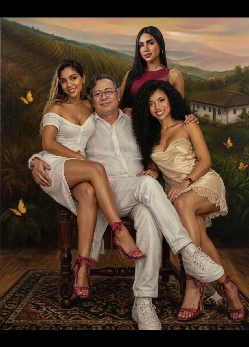 CarlosArtR's tweet photo. El primer presidente de izquierda resultó ser un viejo verde que se cree rey y conquista jóvenes con la plata del pueblo y la corrupción.  

Si, muy típico de la izquierda.  

Ya gracias a todo esto más nunca volverán al poder. 

Pacto Histórico = Escoria política. https://t.co/jaFj5xjvan