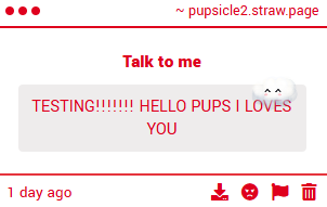 RunnerUhz's tweet photo. THIS WAS SO LOUD BUT I LOVE IT SO MUCH I LOVES YOU TOO!!! https://t.co/I3MzwCM7Uu