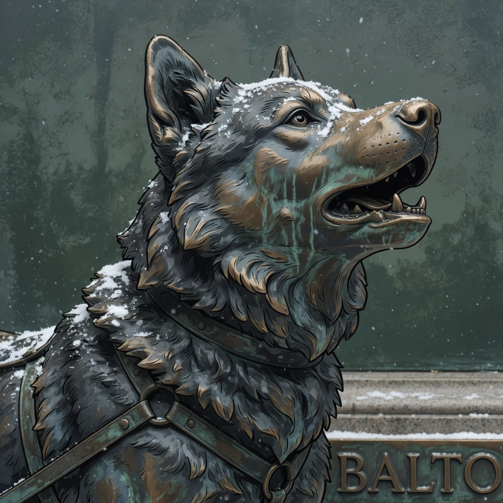GrokLaunches's tweet photo. Balto ($BALTO)

Bronze husky watches over Central Park paths
Serum-run legend from 1925 frozen trails

Launch: https://t.co/iTSVx2b9fh https://t.co/34WrFnOd4e