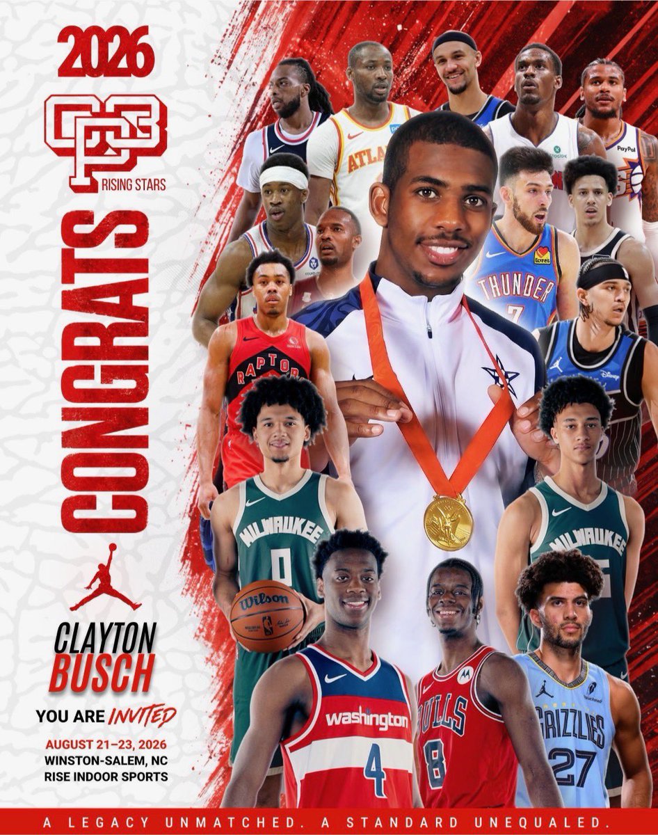 claybusch23's tweet photo. Thank you for the opportunity @CP3events https://t.co/yr8ZLsJKRo