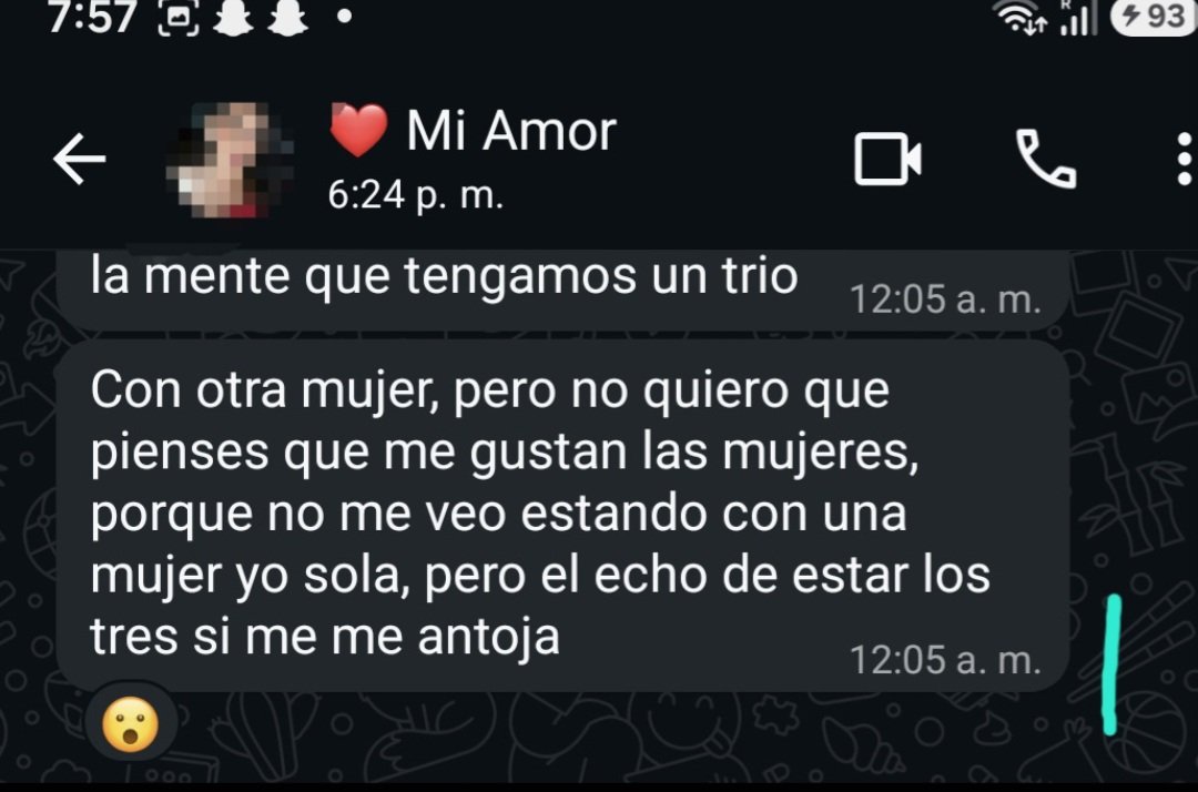 zaulesme's tweet photo. Asi nuestras conversaciones  de esposos jeje necesitamos cumplir esa  fantasía vdd mi amor? https://t.co/kw8xDtv0ev