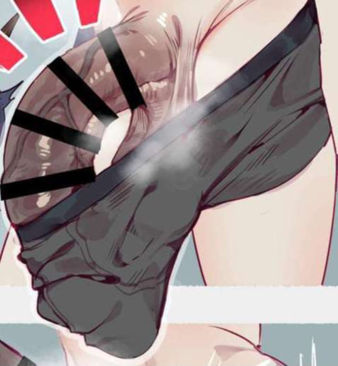 Heart_Of_ORT's tweet photo. "Sorry I was distracted by the view. You look stunning and I'm just itching to go. Look at how hard you got me ~" 

Those boxers weren't helping one bit and just kept revealing more and more of that Foreign cock she carried around. https://t.co/9WMHSwea0x