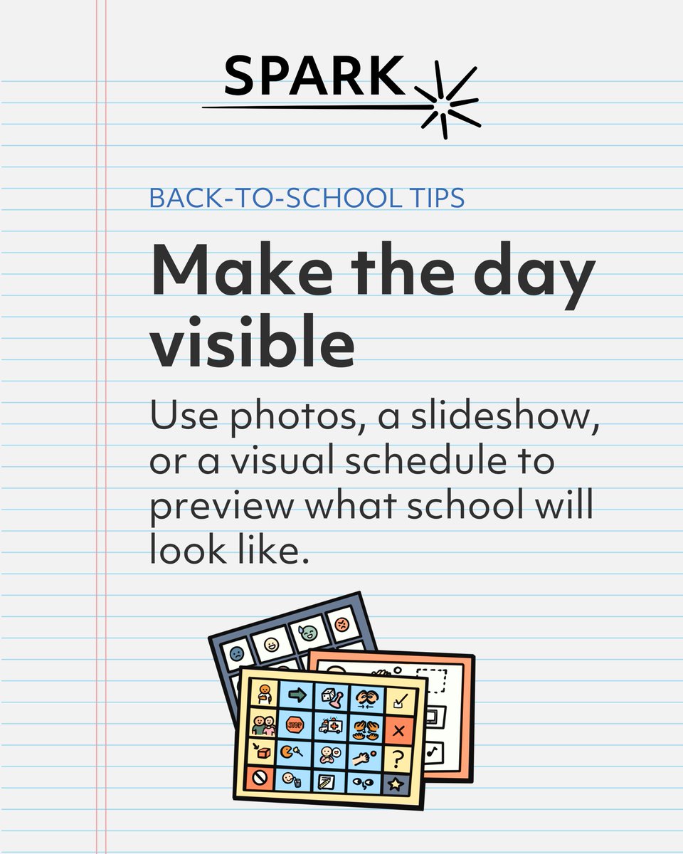 SPARKforAutism's tweet photo. July only has a few days left. How did the summer fly by? If you or your family are headed back to school soon, we are wishing you the best of luck! Please read &amp; share some tips that may help your loved ones with the #backtoschool transition.
Read here: https://t.co/JgAzHyUYTE https://t.co/aVWN4b8CAK