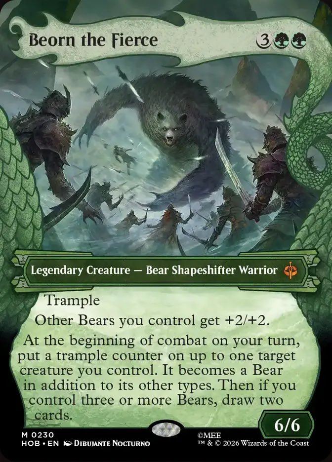 kingdoms_tv's tweet photo. I’m building my Beorn the Fierce deck for our #mtgxHobbit Gameplay video and opening a Innistrad Midnight Hunt Collector booster box tonight live at 9pm mst. 

Come hang out it’s going to be a “beary” good time! https://t.co/c3fwuufgIb