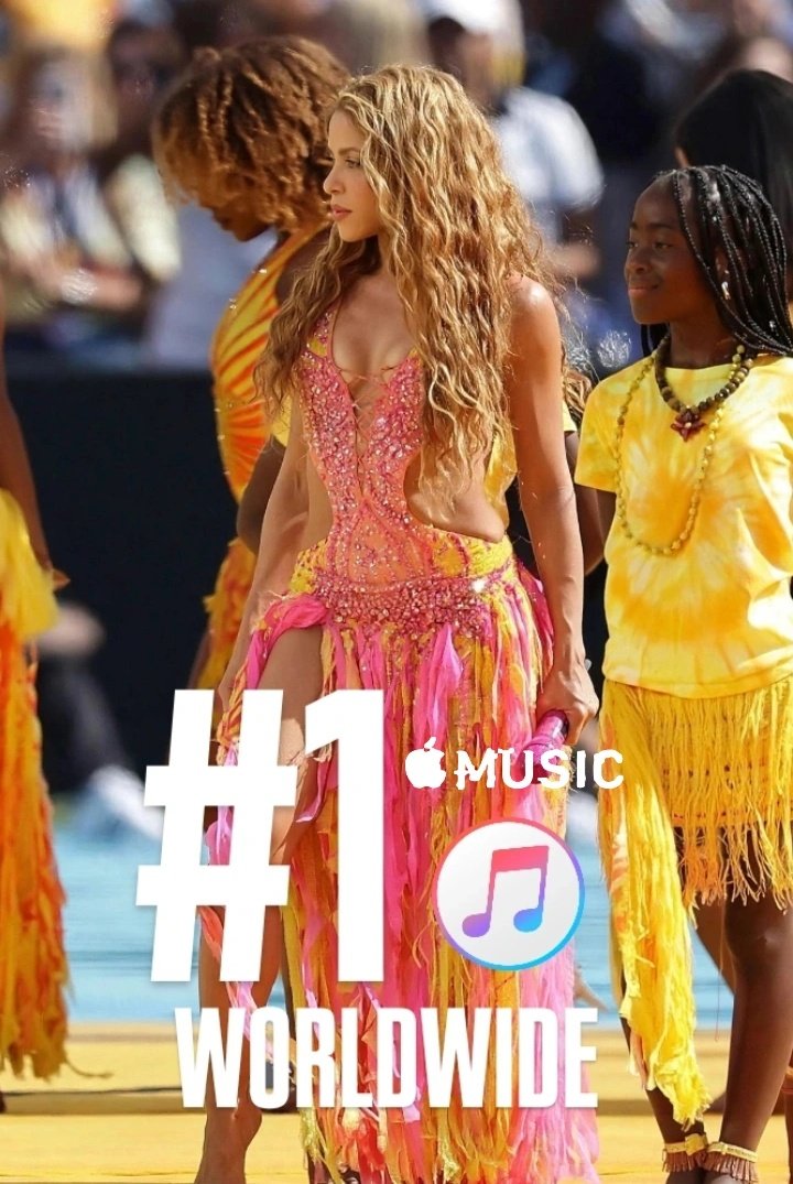 ExShakifans's tweet photo. Dai Dai se consolida como la canción #1 a nivel global en Itunes y Apple Music https://t.co/uJPd9tdWIB