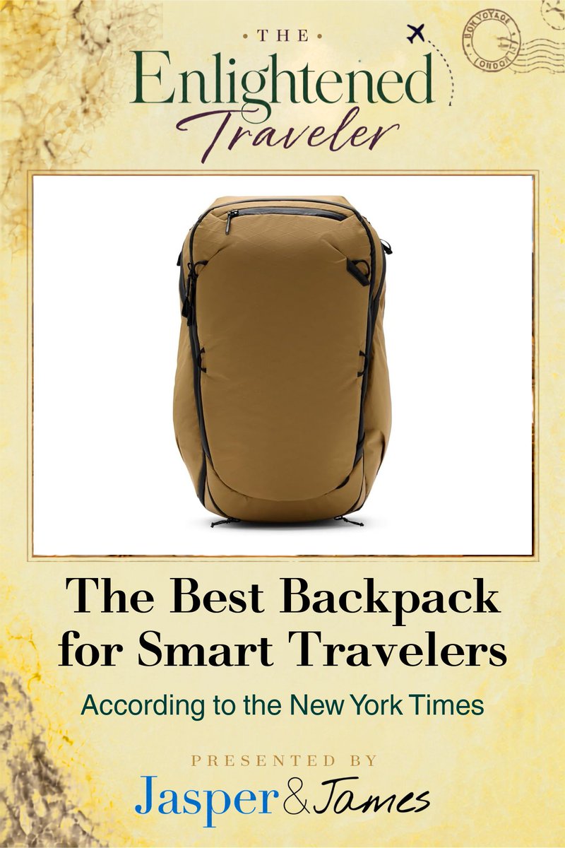jasperandjames's tweet photo. One smart travel bag, two useful ways to carry. This roomy backpack converts to a smaller daypack—ideal for travelers who want to pack efficiently without bringing a separate bag.https://t.co/UUjZUILdPp  #affiliate https://t.co/xgsIRrwTgC