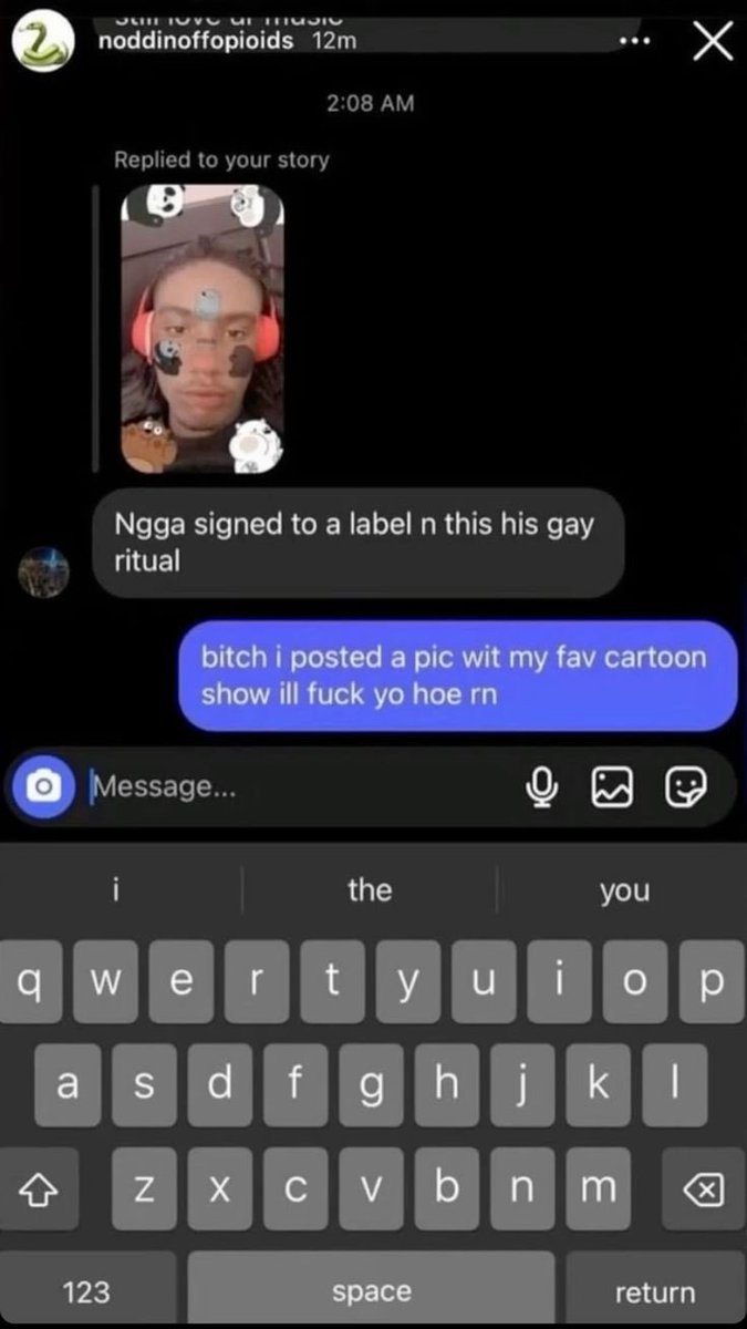 psykeouts's tweet photo. Osamason responding to a fans dm’s after he signed his first deal

(2023) https://t.co/YMS5OA2vJf