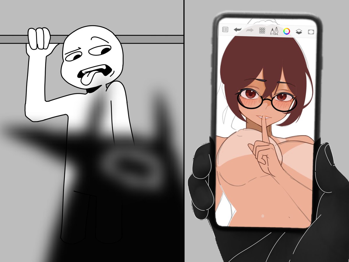 iLega_'s tweet photo. Ya me acordé el por qué no dibujaba NSFW jajajajaja 😅
(Me vieron feo mientras dibujaba en la camioneta) https://t.co/ckjafwWO3k