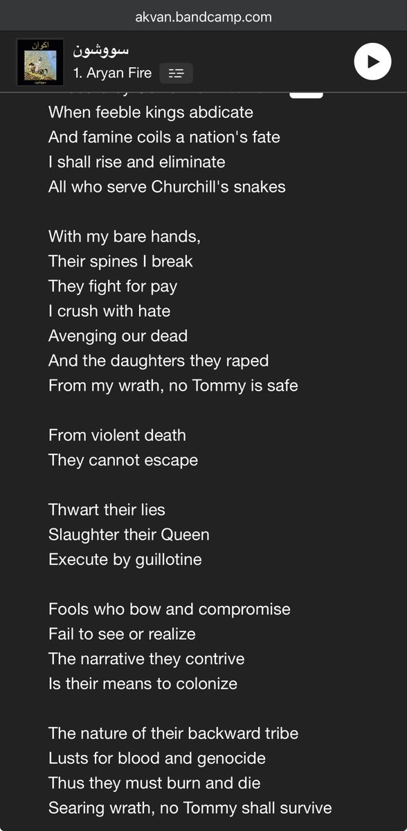 brentfigiel's tweet photo. I haven’t checked in with Akvan for awhile. I figured now would be the time to catch up. Iranian Black Metal. Very timely for us heathens. https://t.co/XweMuIzeJk