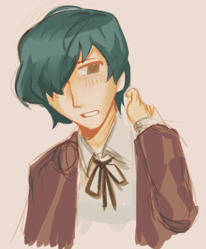 mariibeann's tweet photo. Makoto yuki persona 3 https://t.co/Zga04BOLd8