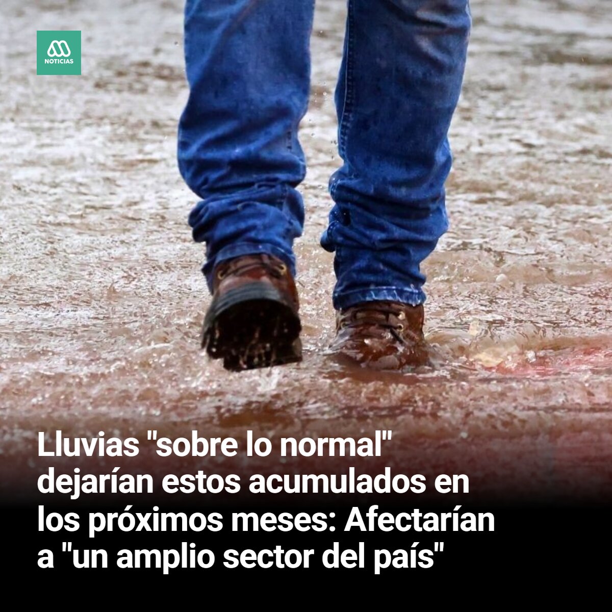 meganoticiascl's tweet photo. El resto del invierno y el inicio de la primera transcurrirán con temperaturas que superarán los promedios de la temporada, a la par que se espera un trimestre más lluvioso de lo habitual en un amplio sector del país. https://t.co/K5iNtIrcEz