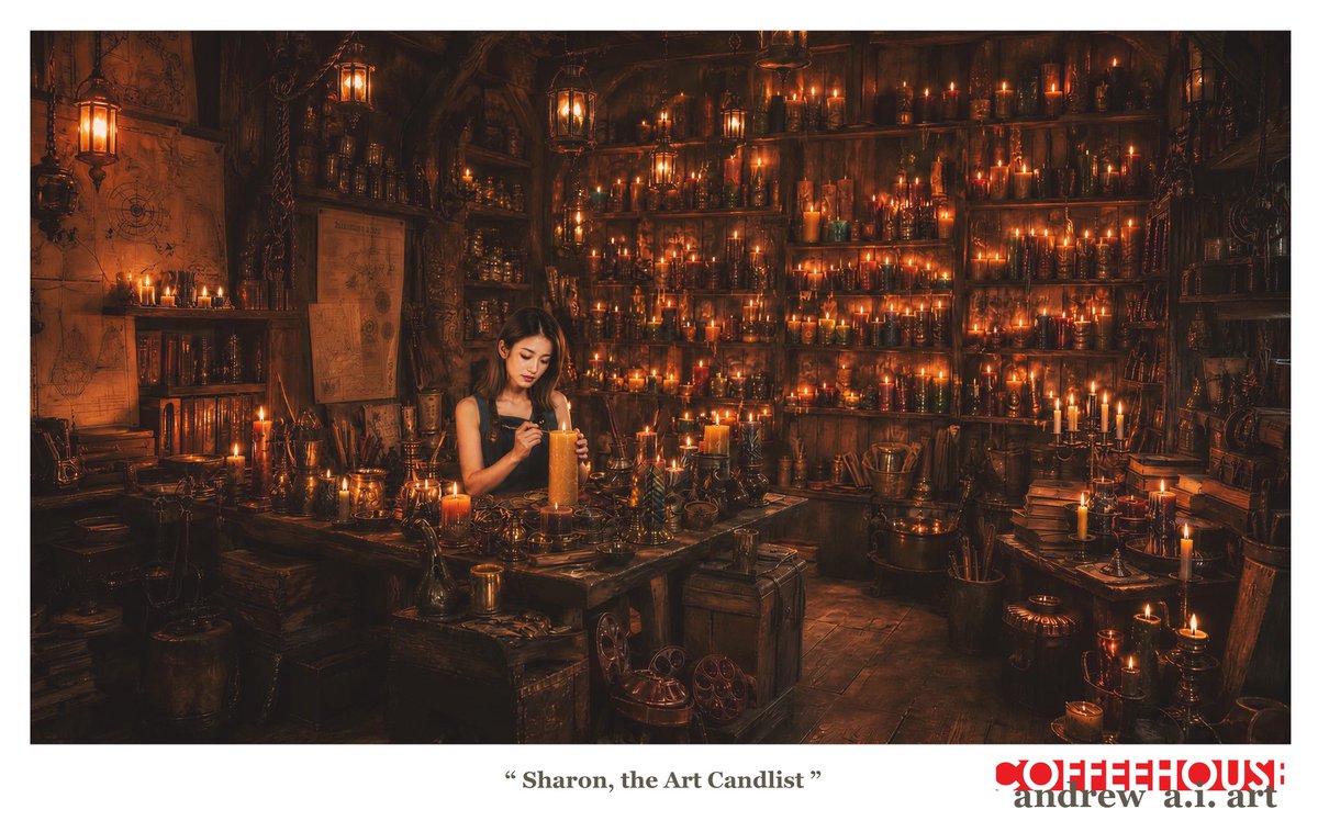 AndrewCoffee007's tweet photo. "The Art Candlist "

Photo : Andrew@CoffeeHouse 
Art Candlist : Sharon Y.
Location : Sharon Candle House

#art #candle #ai #art #photo https://t.co/LRarnUqq3Q